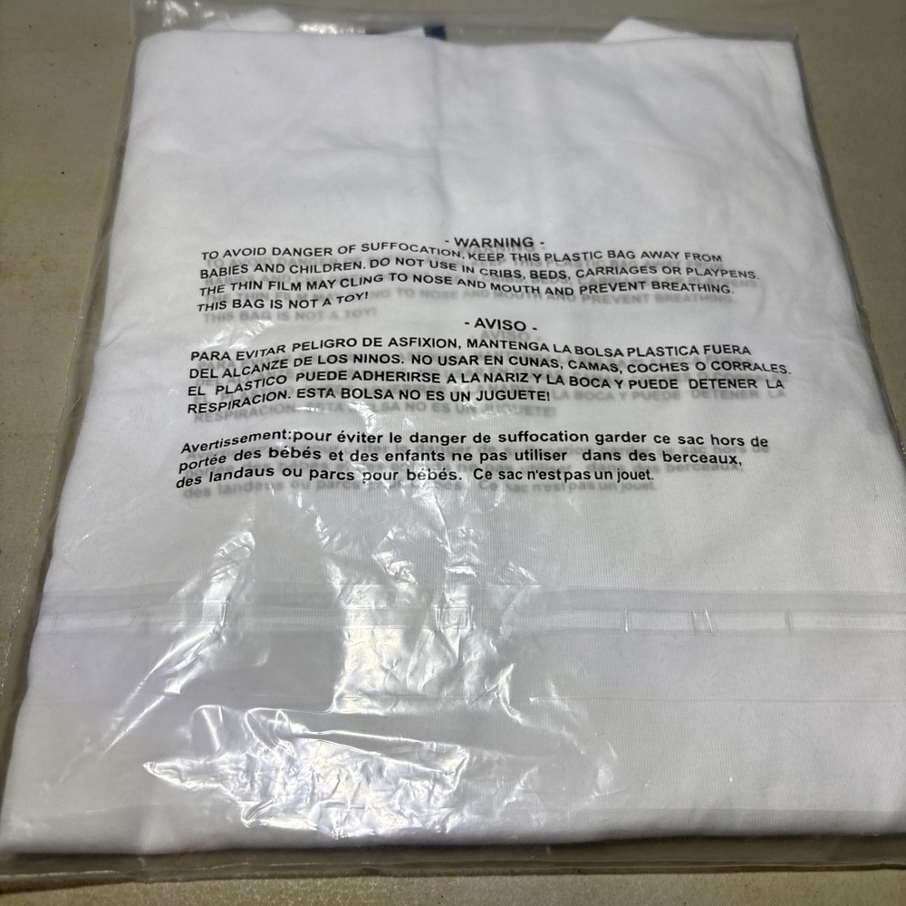 Tommy Hilfiger Girls Kids White Cotton Logo T-shirt Size Medium 12-14 NWT - Picture 3 of 3